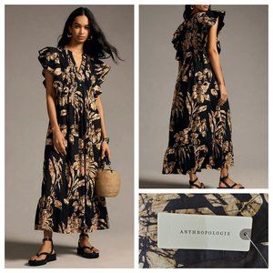 Anthropologie MAEVE Cassandra Maxi Dress